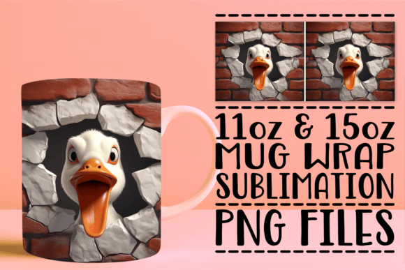 3D Escaping Pets Mug Design: A Sublimation Guide