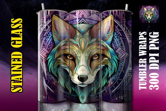 3D Fox Mystical Tumbler: Integrating Digital Assets into Sublimation Workflows