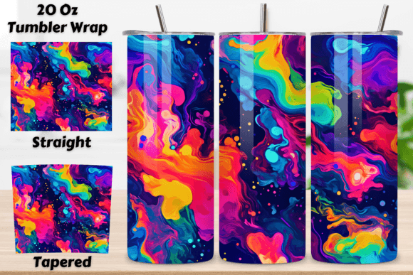 3D Galactic Burst Tumbler Wrap: Sublimation PNG Guide