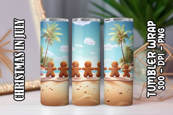 3D Gingerbread Men Tumbler 12: A Complete Guide to Festive Sublimation Designs