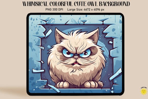 3D Graffiti Cartoon Himalayan Cat: Strategic Asset Integration for Creative Projects
