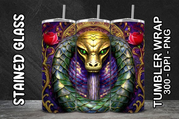 3D King Cobra Mystical Tumbler: A Guide to Digital Sublimation Design