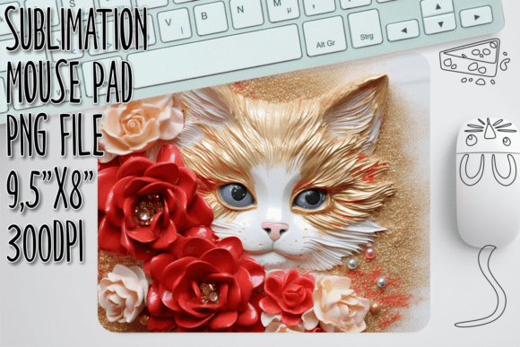 Creating Custom Desk Accessories with the 3D Cat Fun Mouse Pad Design