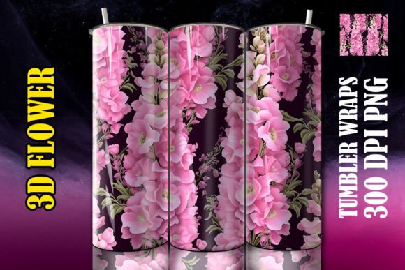 Evaluating the 3D Delphiniums Flower Tumbler 3 Digital Asset