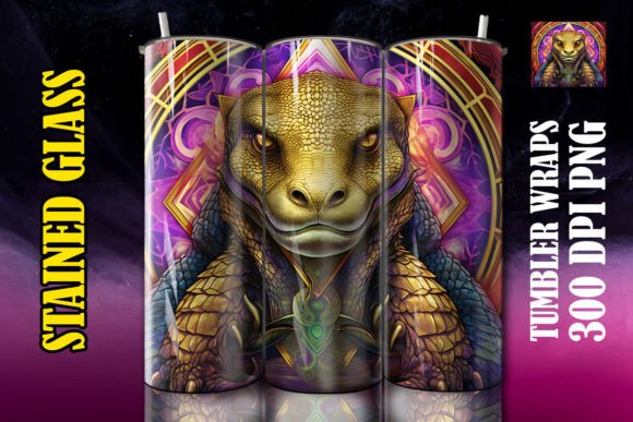 Mastering Sublimation with the 3D Komodo Dragon Mystical Tumbler 3 Design
