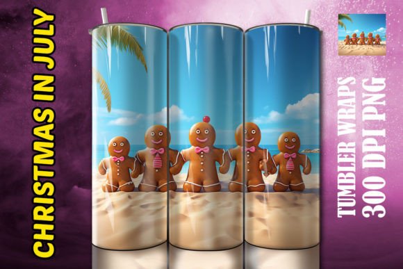 Mastering the 3D Gingerbread Men Tumbler Wrap: A Complete Guide to Digital Sublimation